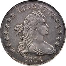 Draped Bust Silver Dollar 1804